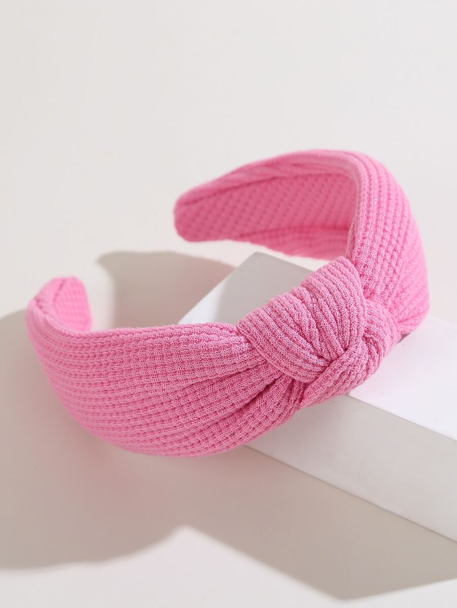 Knoopdesign brede hoofdband El - Headband Summer Knit recensie en prijs