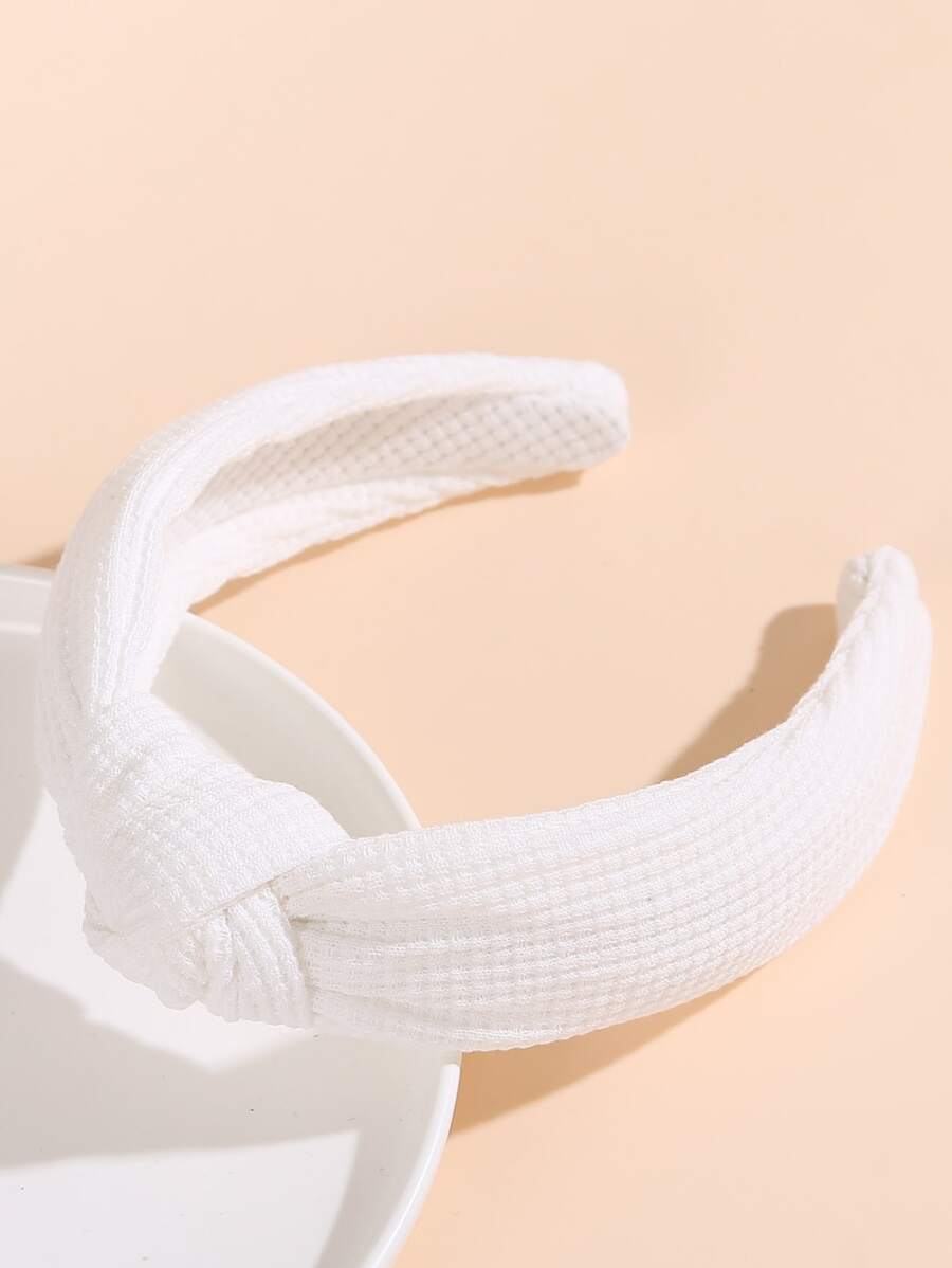 Knoopdesign brede hoofdband El - Headband Summer Knit recensie en prijs