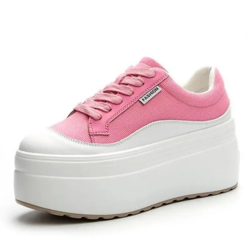 8 cm Nieuwe Canvas Echt Leer V - Wedge Espadrille Women recensie en prijs
