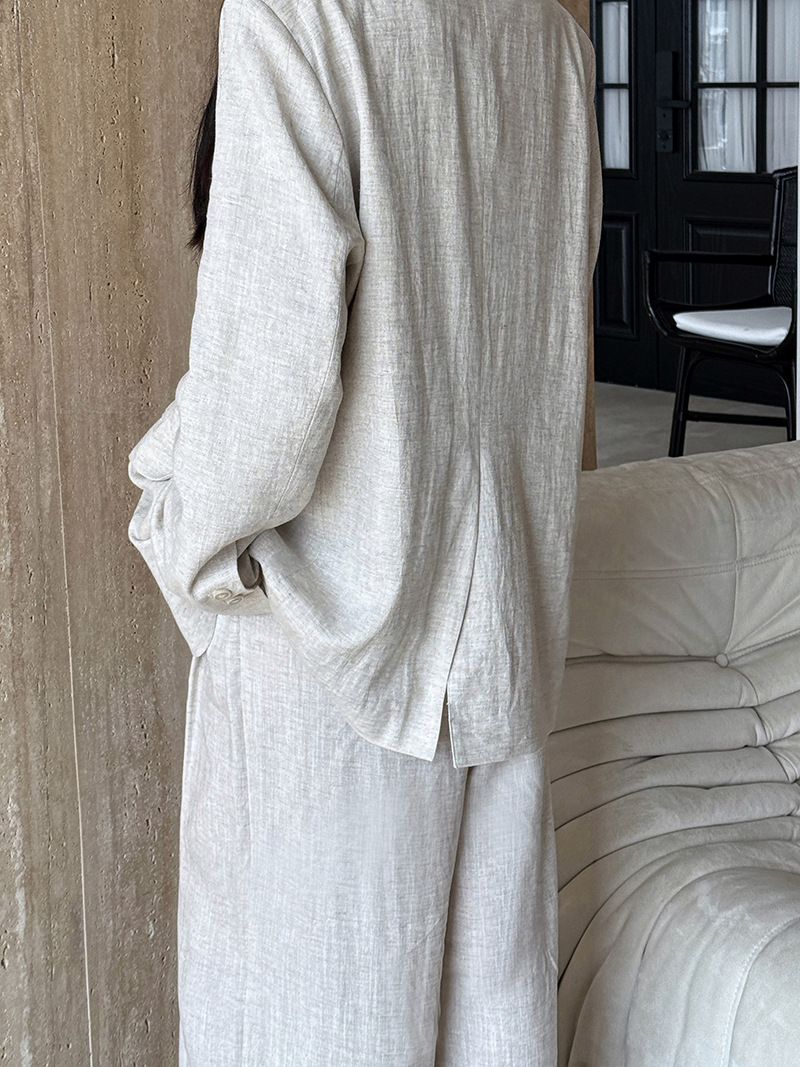 Herfst high-end linnen materia - Linen Pant Wide recensie en prijs